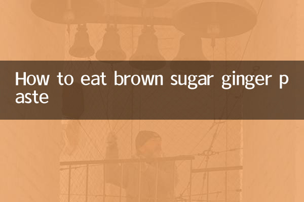 كيفية تناول معجون الزنجبيل بالسكر البني