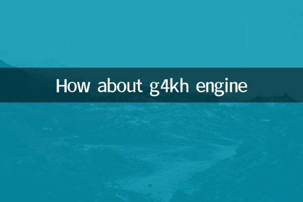 How about g4kh engine