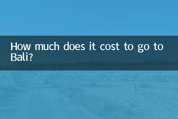 هزینه رفتن به بالی چقدر است؟