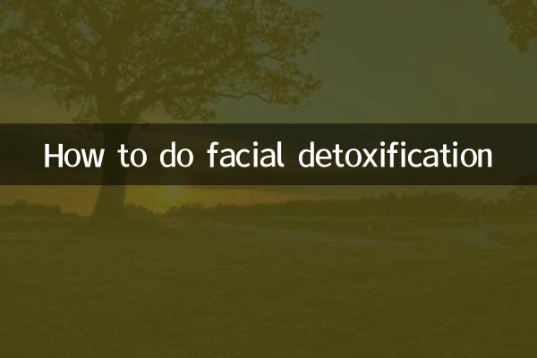 Cómo hacer una desintoxicación facial