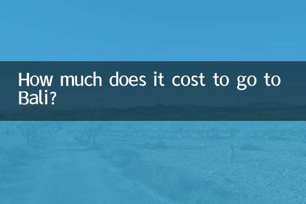 هزینه رفتن به بالی چقدر است؟