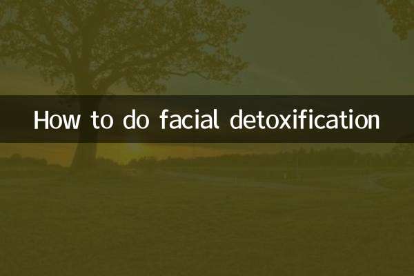 Cómo hacer una desintoxicación facial