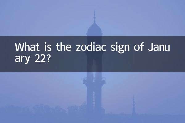 ما هو برج 22 يناير؟