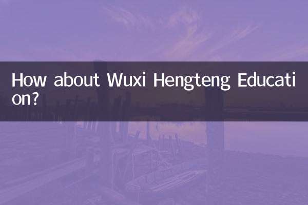 ووسی ہینگٹینگ تعلیم کے بارے میں کیا خیال ہے؟