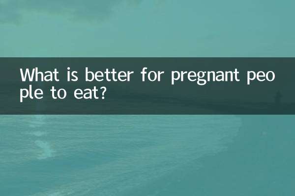 ¿Qué es mejor que coman las mujeres embarazadas?