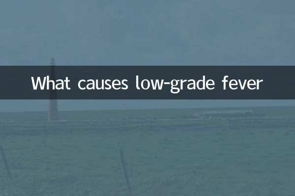 Quelles sont les causes de la fièvre légère