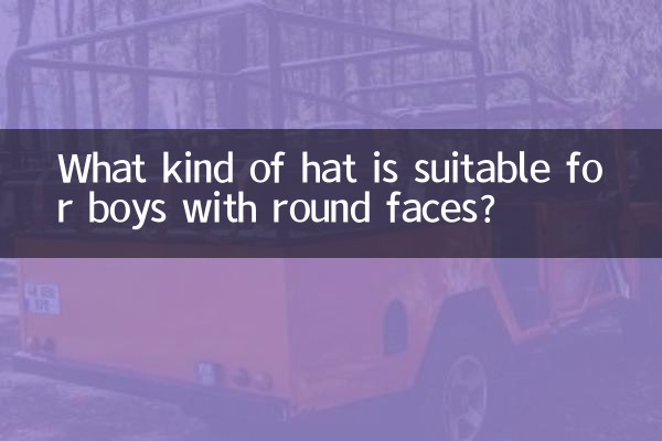 گول چہروں والے لڑکوں کے لئے کس قسم کی ٹوپی موزوں ہے؟