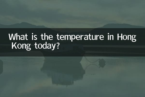 ¿Cuál es la temperatura en Hong Kong hoy?