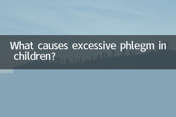 Quelles sont les causes des mucosités excessives chez les enfants ?