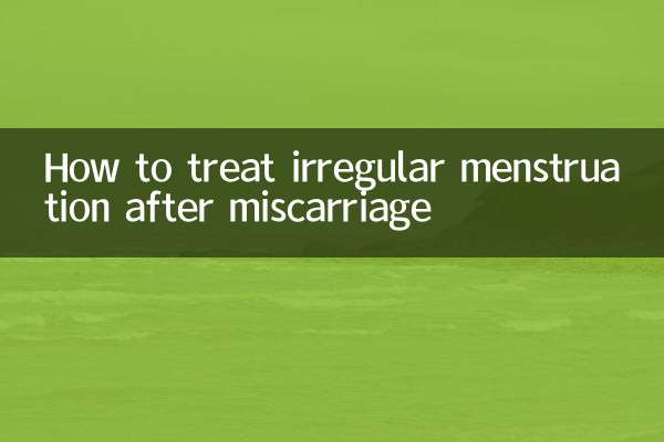 गर्भपात के बाद अनियमित मासिक धर्म का इलाज कैसे करें
