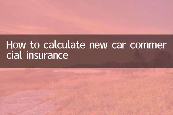 新車商用保険の計算方法