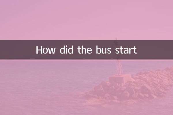 بس کیسے شروع ہوئی؟