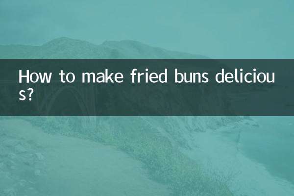 Wie macht man frittierte Brötchen lecker?