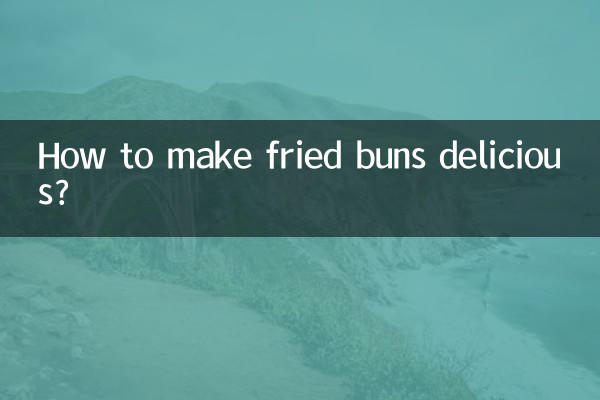 Wie macht man frittierte Brötchen lecker?