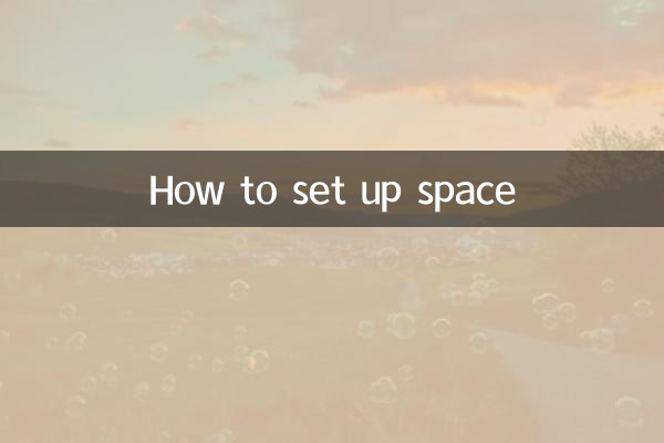 Comment aménager l'espace