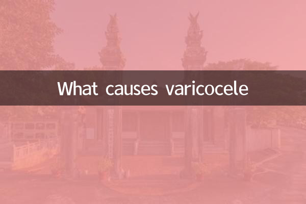 O que causa a varicocele