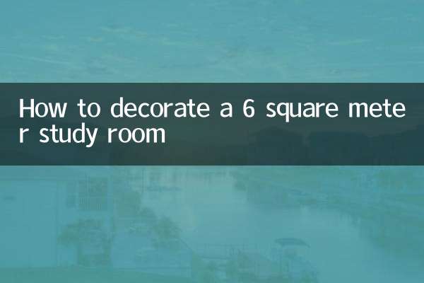 Como decorar uma sala de estudo de 6 metros quadrados