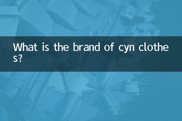 ¿Cuál es la marca de ropa cyn?
