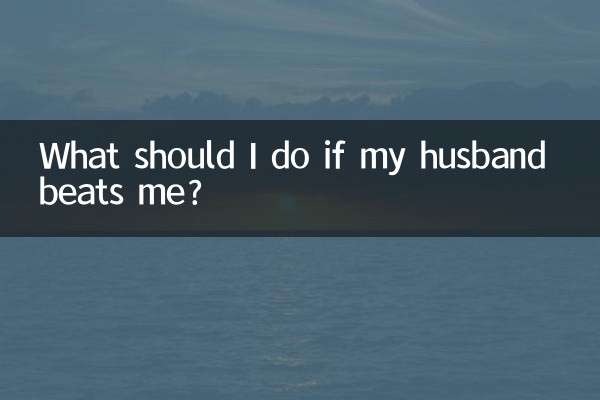 What should I do if my husband beats me?