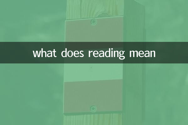 読書とはどういう意味ですか