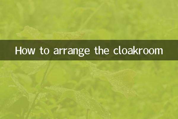 Cómo organizar el guardarropa