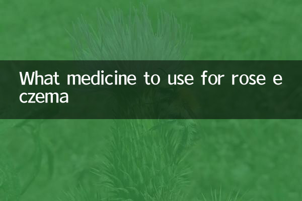 Quel médicament utiliser pour l'eczéma à la rose
