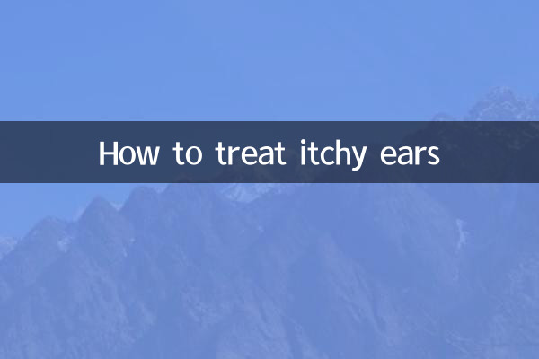 Cómo tratar la picazón en los oídos