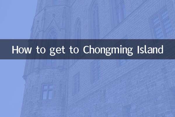 How to get to Chongming Island