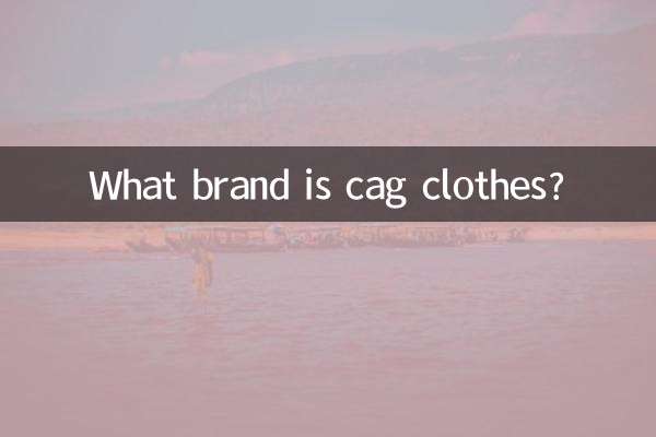 ক্যাগ কাপড় কি ব্র্যান্ড?