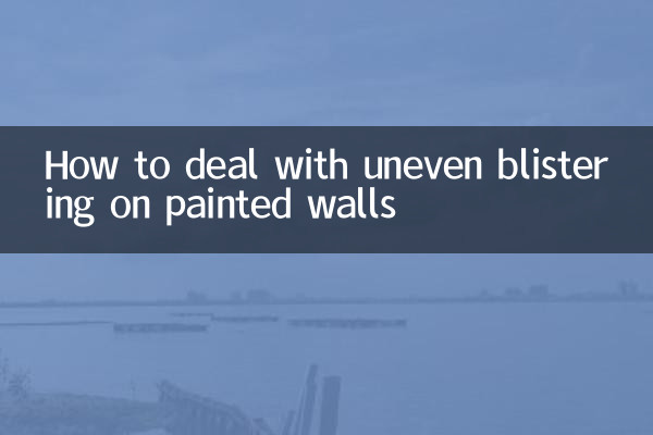 Cómo lidiar con las ampollas desiguales en las paredes pintadas