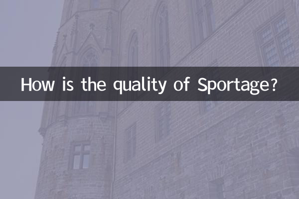 স্পোর্টেজের মান কেমন?