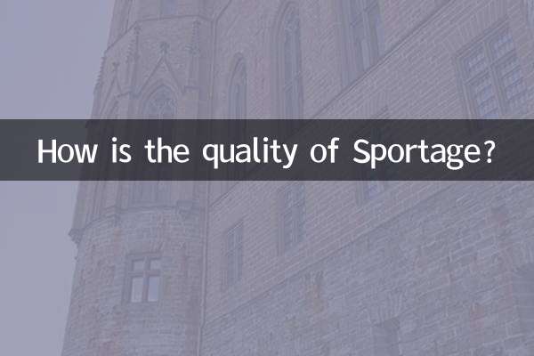 স্পোর্টেজের মান কেমন?