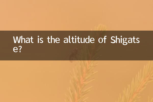 Qual è l'altitudine di Shigatse?