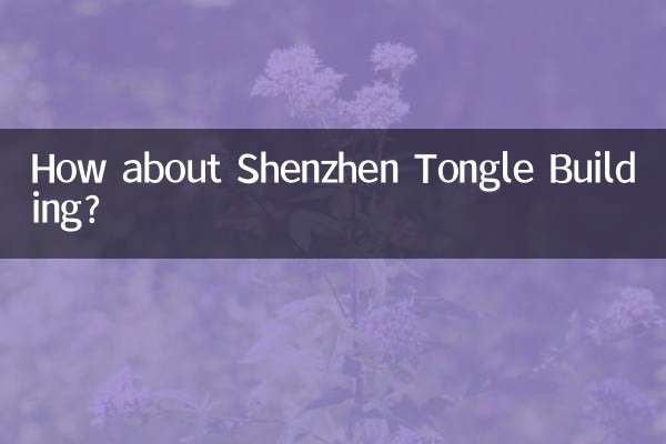 심천 통러 빌딩(Shenzhen Tongle Building)은 어떻습니까?