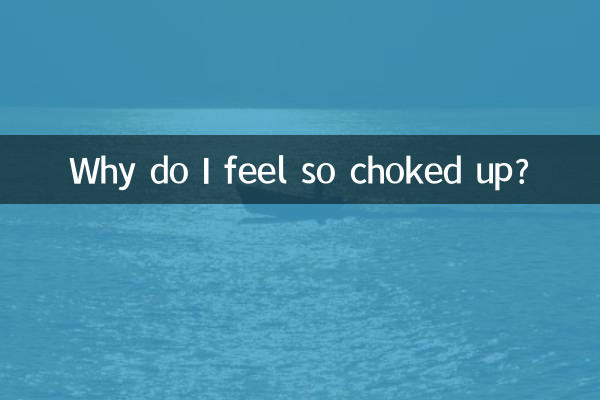 Why do I feel so choked up?