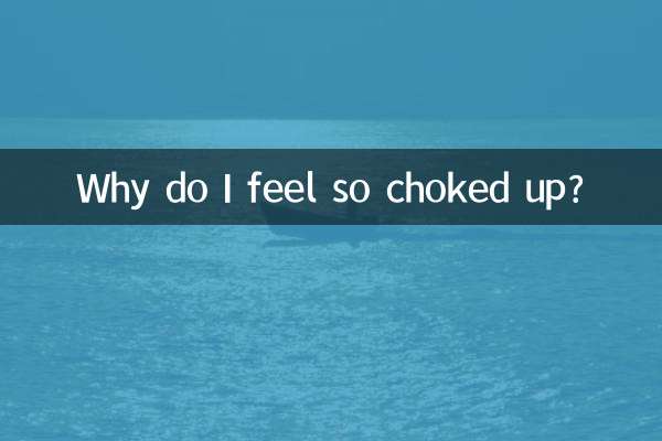 Why do I feel so choked up?