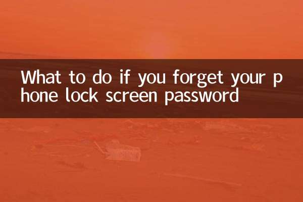 Was tun, wenn Sie das Passwort für den Sperrbildschirm Ihres Telefons vergessen?