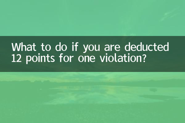 اگر برای یک تخلف 12 امتیاز از شما کسر شود چه باید کرد؟