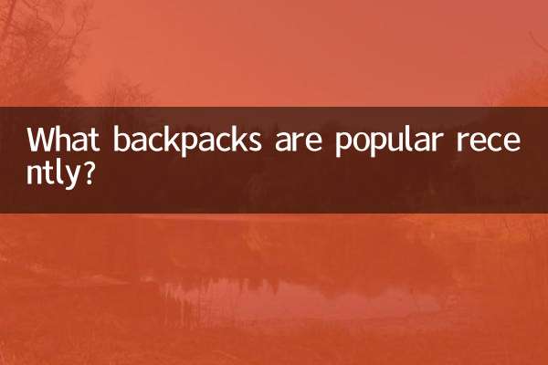 Quais mochilas são populares recentemente?