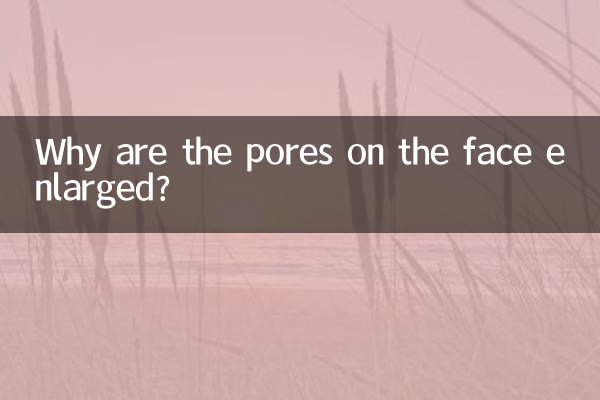 ¿Por qué se agrandan los poros del rostro?