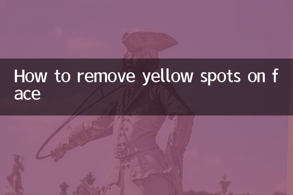 How to remove yellow spots on face