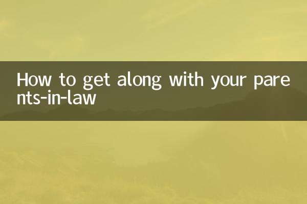 چگونه با پدر و مادر شوهر خود کنار بیایید