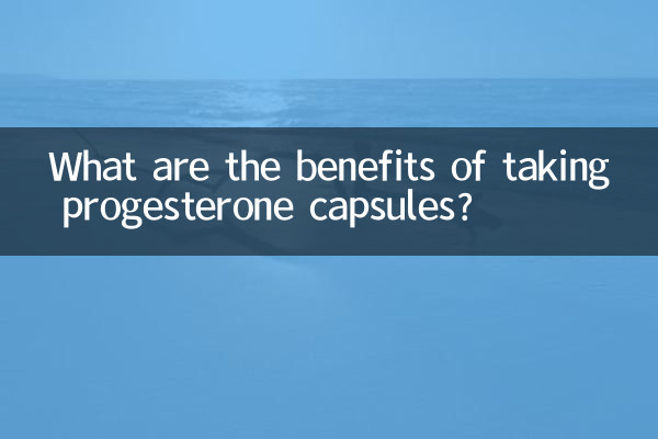 Quali sono i vantaggi dell’assunzione di capsule di progesterone?