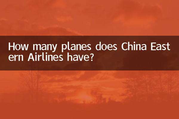 Quanti aerei ha la China Eastern Airlines?