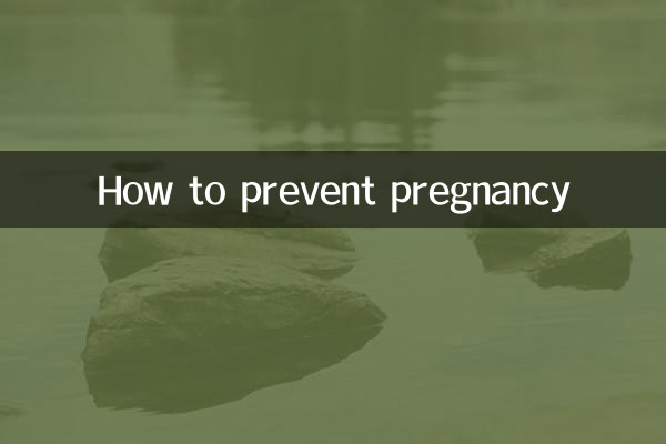 Cómo prevenir el embarazo