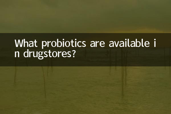 ওষুধের দোকানে কোন প্রোবায়োটিক পাওয়া যায়?