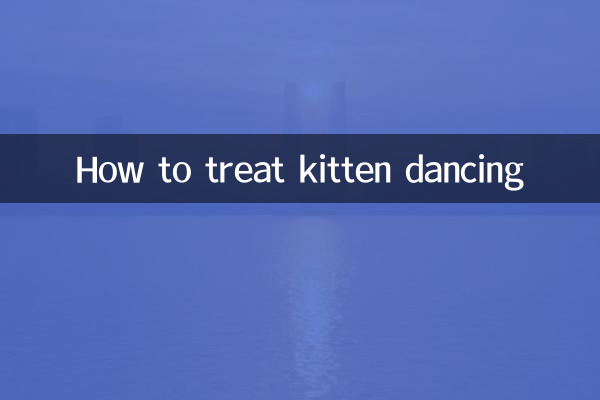 子猫のダンスの扱い方