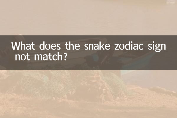 À quoi le signe du zodiaque serpent ne correspond-il pas ?