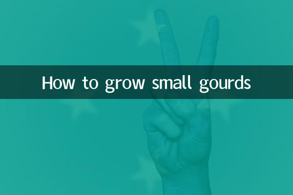 怎麼種植小葫蘆