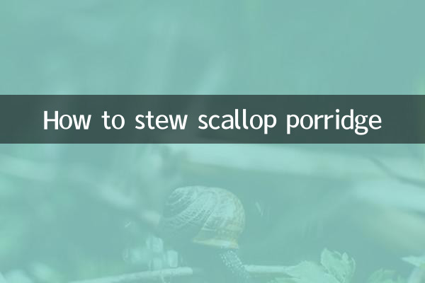 Cómo guisar gachas de vieiras